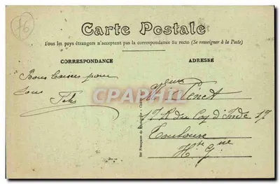 Dieppe — Kapelle von Brecours — A. Beltenbos Verlag Dieppe — Rückseite