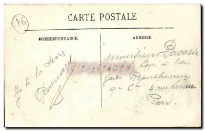Sainte-Adresse — Moloce Hève — LL. — Wydawca LL, n° 63 — Rewers
