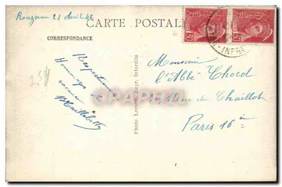 Buchy (Seine-Inférieure) — Castello di Razeray — Verso