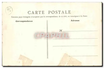 Saint-Valéry-en-Caux (S-Inf.) - Przystań - Przylądek Wschodni — B.F., PARIS — Rewers