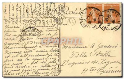 Bolbec — Mansão de Caltot — Porta Velha — LL. — n°46 — Verso