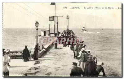 Dieppe — A Ponte no Momento da Maré Baixa — LL. N° 2332