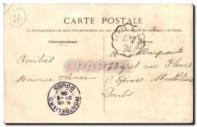Le Tréport — Widok z portu — 331 — Rewers
