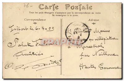 Le Tréport — Uscita di una barca a strascico — ND Phot — Verso
