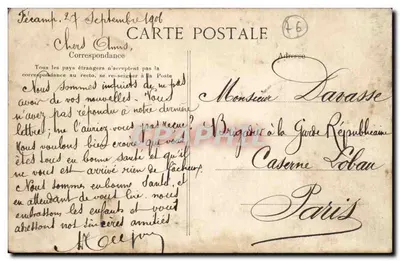 Fécamp — Rue d'Étretat — éditeur inconnu, n° 77 — Verso