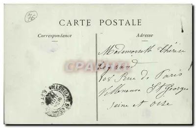 Le Tréport — Een ministersraad — Collections ND. Phot. — Achterkant