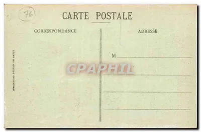 Rouen — Pałac Sądowy — C.P. 383 — Rewers