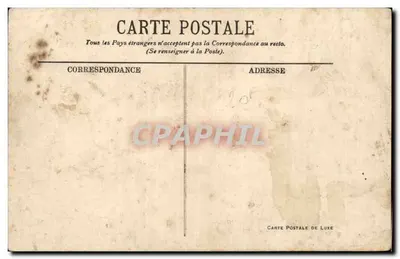 Le Tréport — Pátio e Rua da Batteuse — E.L. — Verso