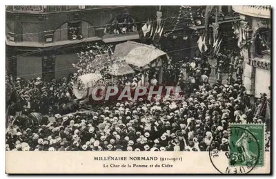 Milênio Normando (1911-1911) — O Carro da Maçã e do Cidre — E. Le Doley, Imp. Edil., Paris