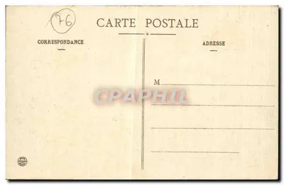 Le Havre — O Boulevard Maritime — C.V. 2078 — Verso