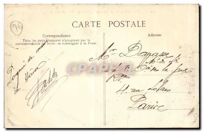 Le Havre — 'La Provence' entrant au Port par gros temps — éditeur inconnu, n° 180 — Rewers