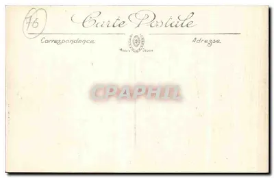 LE HAPRE — Navio a vapor em tempestade — LL. — n° 2044 — Verso