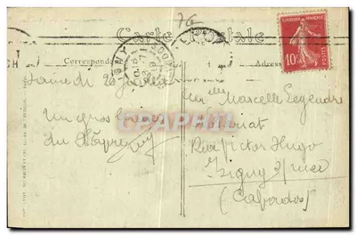 Le Havre — Vista do Cais d'Orléans — ND. Fot. n°154 — Verso