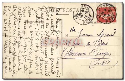 Le Havre — O Cabo de La Hève e o Nice-Havrais — C.V. 2167 — Verso