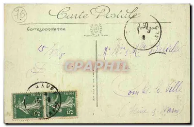 Le Havre — Nelle Rocce — LL. — n° 232 — Verso