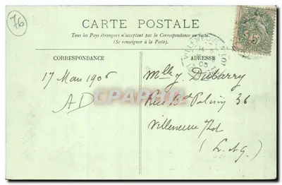 Le Havre — Alte Häuser — LL. — Rückseite