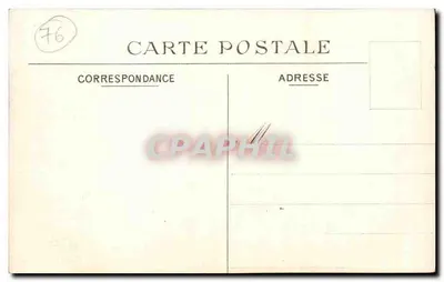 Le Tréport — Wyruszanie do kąpieli — C.A.B. — Rewers