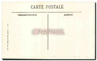 Sainte-Adresse — Das Regattapalais und das Handelspalais — LL. — Nr. 617 — Rückseite