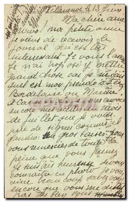 Bordeaux — Iglesia de San Severino : La Cripta, siglo IV — C.B. — Reverso