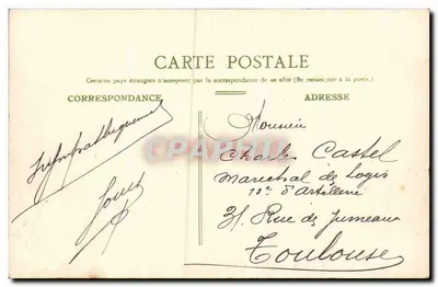 Bordeaux — Palais de Justice, Cour d'Appel — n°56 — Verso