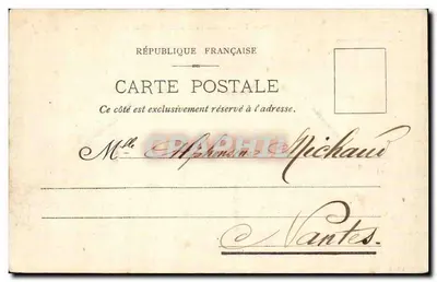Bordeaux — panorama (widok z wieży Świętego Michała) — J. L., wydawca, Bordeaux — Rewers