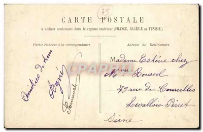 Bordeaux - Le Grand Théâtre — editor desconocido, n° de serie 1 — Reverso
