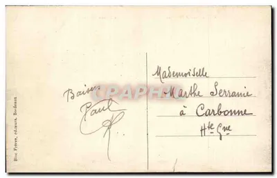 I. CAUDERAN (Gironde) — O Monumento aos Mortos (1914-1918) — BR — Verso