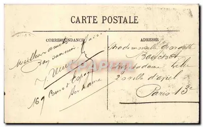 Bordeaux — De Kerk van Sint-Kruis — Selecta, n°24 — Achterkant