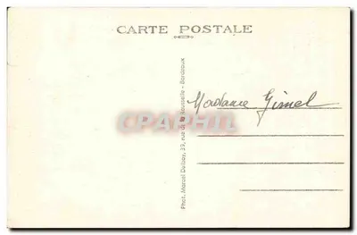 Beaulac-Bernos (Gironde) — Castelo Vulcain — M. D. — Verso