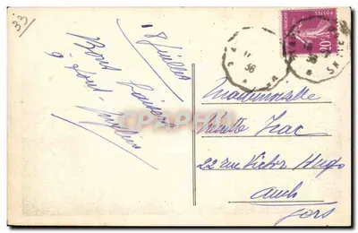 Llavey — La Citadela, vista tomada desde la Gironda — Llavey — Reverso