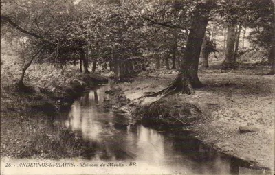Andernos-les-Bains — Ruisseau do Moulin — BR. — Editor BR, n° 26