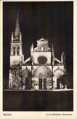 Bazas — A Catedral Iluminada — Cliché PAP'ARTS - BAZAS