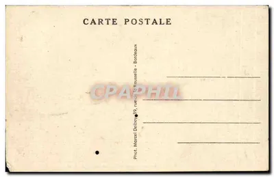 Lesparre (Gironde) — Het Paleis van Justitie — M.D. — Achterkant