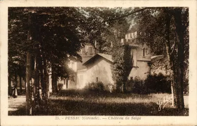 Pessac (Gironde) — Château de Saige — Yolles