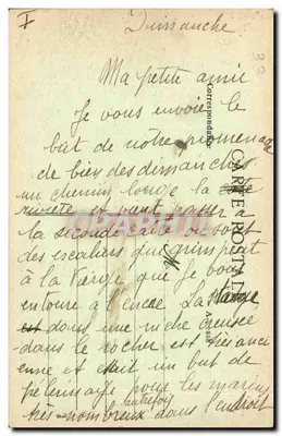 Marmisson, gmina Gauriac (Gironde) — Ogólny widok z góry — Wydawca: Wyd. L. Bieys — Rewers