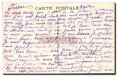 Pessac (Gironde) — Praça Jean-Cordier e Cours Pasteur — M.D. — Verso