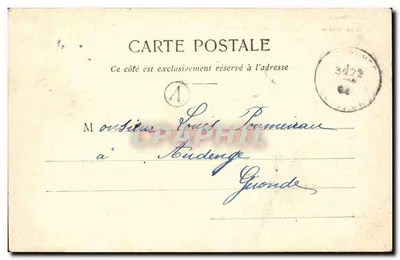 Margaux (Médoc) — Zamek Lascombes — Henry Guillier, 31, 42 bis i 44, ulica Fonneuve — Rewers