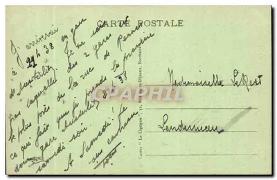 Bordeaux - Les Allées de Tourny — editor La Cigogne, n°16 — Verso