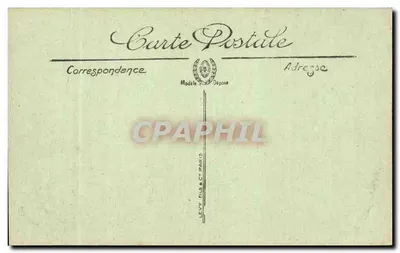 Bordeaux — A Porta do Palácio — Editor Lévy fils & Cie, Paris, n° 151 — Verso