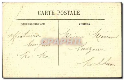 Bordeaux — Cours du Trente Juillet e as Alées de Tourny — LL. n°166 — Verso