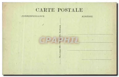 Bordeaux — Le Pont et la Flèche Saint-Michel — C.B. — Rewers