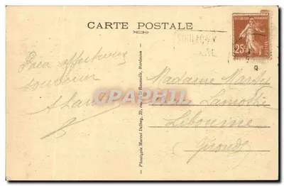 Soulac-sur-Mer (Gironde) — Najświętsza Maryja z Fin-des-Terres — M.D. — Rewers