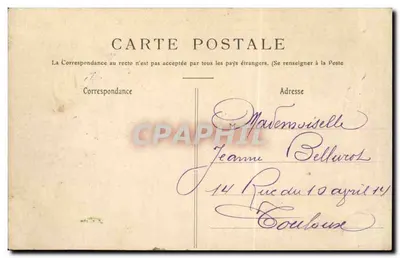 Mérignac (Gironde) — Castelo de Lognac — Henry Guiller, 31, 42 bis e 44, rue Fondeuve — Verso