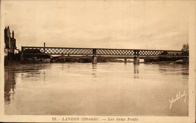Langon (Gironde) — Os Dois Pontes — Yolled