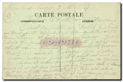 Campo di Sougues (Gironde) — La Chiesa — A.H. 31 — Verso