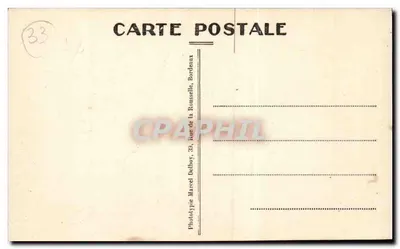 Military Camp of SOUGE (Gironde) — Before Departure for the Manœuvres — M.D. — Back