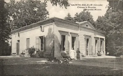 Sainte-Eulalie (Gironde) — Castelo le Bouscau, propriedade Mariol — Edição Barreau