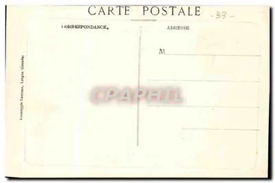 Cadillac-sur-Garonne — Former Duc d'Epernon Castle — O. Bartholome, Avenue du Poni — Back