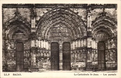 Bazas — A Catedral de São João — Os Portais — LL.9