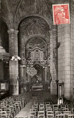 Interior da igreja — Barsac — Edições La Cigogne